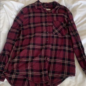 Flannel button down